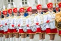 Omsk, Russia - May 08, 2013: presidential regiment