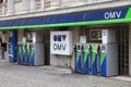 OMV gas station Royalty Free Stock Photo