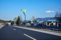 OMV highway petrol and rest station Lopata near Celje, Slovenia