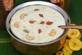 Onam festival sweet food Semiya payasam, Kerala Royalty Free Stock Photo