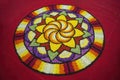 Onam flower decoration