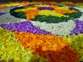 Onam flower decoration