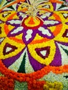 Onam Flower Rangoli