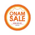 Onam Sale Poster, Banner or Flyer design.