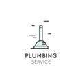 Oncept Logo of Cleaning Service, Plumbing, Dishwashing, Household Company