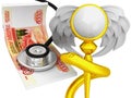 ÃÂ¡oncept of paid medicine with rubles