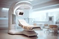 Oncology Care with Radiation Therapy Machine. AI Royalty Free Stock Photo