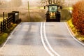 Oncoming Road Tractor