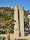 The Ondarreta beach. San Sebastian, Basque Country. Spain