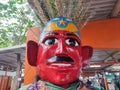 ondel ondel and Betawi cultural dolls in Jakarta