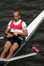 Ondrej Luzek at Prague primatorky rowing race