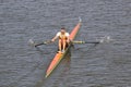Ondrej Synek - 98th Primatorky rowing race Royalty Free Stock Photo