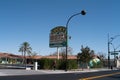 One of the abandoned motels on Fremont Street, east of the Fremont Street district, Las Vegas, Nevada.