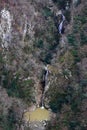 One of Agura's waterfalls near Sochi Royalty Free Stock Photo