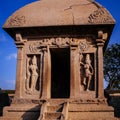 One of the ancient architectural wonders of the Pallava kings