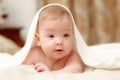 One baby girl Royalty Free Stock Photo