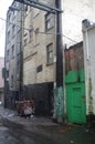 One of back alleys along Hasting Street Royalty Free Stock Photo