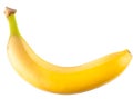 One banana isolated on white background. Royalty Free Stock Photo