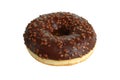 Donut with chocolate icing