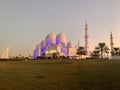 Sheikh Zayed Grand Mosque Abu dhabi United Arab Emirates Royalty Free Stock Photo