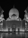 One of the Beautiful Mosque sheikh Zayed Grand Mosque Abu Dhabi United Arab Emirates Royalty Free Stock Photo