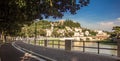 One of the beautiful Verona squares full of tourists.