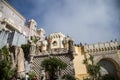 One of the many view of Pena Palace in Sintra, Portugal