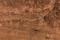 Neolithic petroglyphs on the Queen Victoria Rock near Riyadh