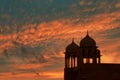 Sunset Point Vyas Chhatri Royalty Free Stock Photo