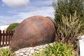 One big ancient ceramic pot