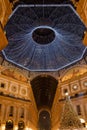 Christmas time in the Vittorio Emanuele II gallery