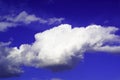 One Big cloud isolated in the Royalty Free Stock Photo