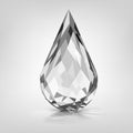 One big crystal drop Royalty Free Stock Photo