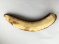 One big ripe banana. Vegetarian healthy food. Royalty Free Stock Photo