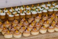 One-bite appetizers for all types of guests Royalty Free Stock Photo