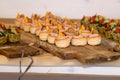 One-bite appetizers for all types of guests Royalty Free Stock Photo