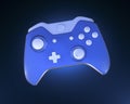 One Blue Game Controller