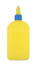 One bottle of glue isolated on white Royalty Free Stock Photo