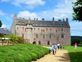 One of Brittany castles La Roche Jagu, France Royalty Free Stock Photo