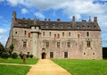 One of Brittany castles La Roche Jagu, France Royalty Free Stock Photo