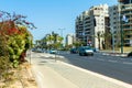 One of the busiest streets in the northern part of the Tel Aviv