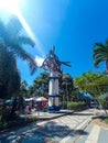 One of the calligraphy monuments in the Martapura city park