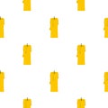 One candle pattern seamless Royalty Free Stock Photo