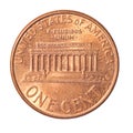 One cent coin Royalty Free Stock Photo