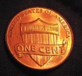 One cent coin