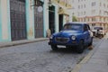 One of the characteristic vintage cars of Havana, Cuba Royalty Free Stock Photo