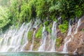 One of Chorros de la Calera, set of waterfalls near Juayua village, El Salvad Royalty Free Stock Photo