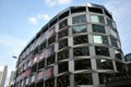 The One Coleman Street office building designed by renowned architects David Walker and Swanke Hayden Connell Royalty Free Stock Photo