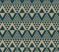 One color vintage retro Ukraine style motif.