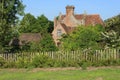 One of the cottages at Sissinghurst Castle in Kent in England in the summer. Royalty Free Stock Photo